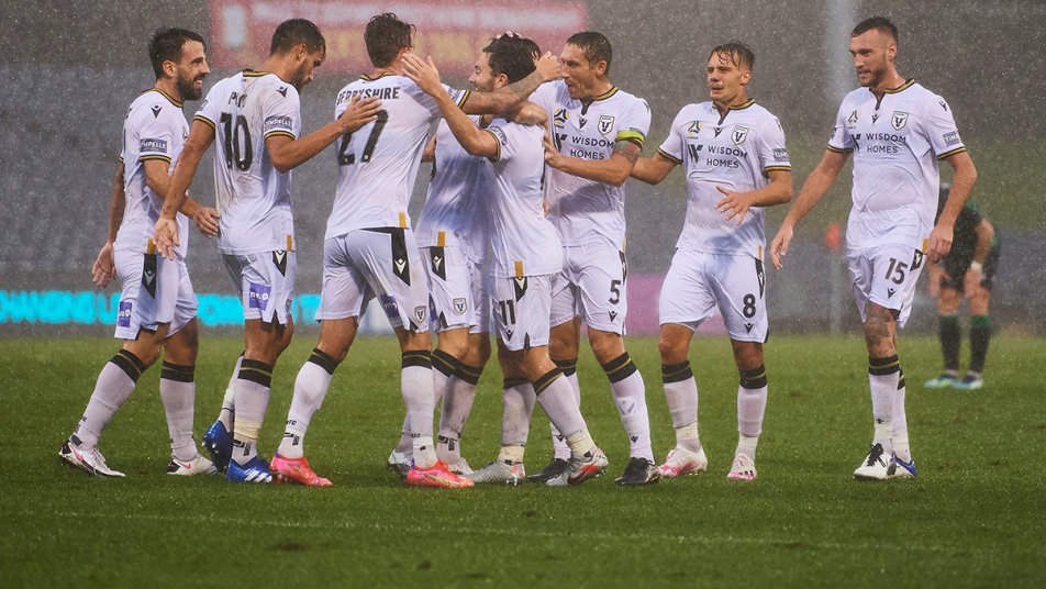 Western United Goal Celebration Markel Susaeta