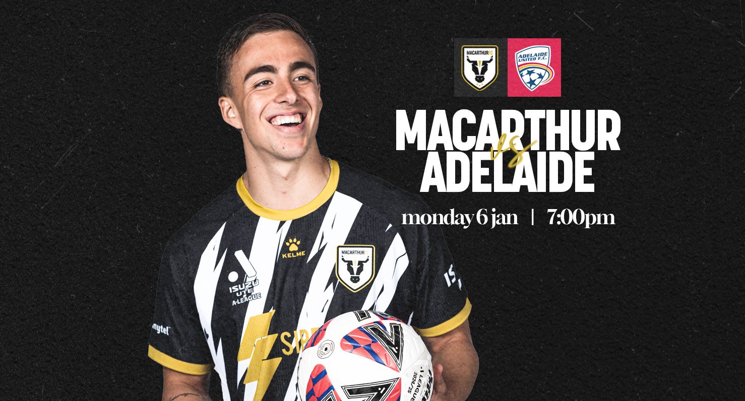 Match Day Information: Bulls vs Adelaide United - Macarthur FC